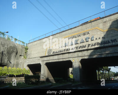 0340 East Rembo Barangays Kalayaan Avenue Makati City Tunnel  34 Stock Photo