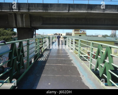 02913 Katipunan Footbridge EDSA Bagong Barrio West Caloocan City  01 Stock Photo