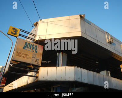 04234 Pasig City Revolving Tower Mega Market Vargas Bridge River  02 Stock Photo