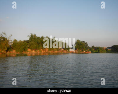 01094 Riversides Districts Blue Sky Calumpit Bulacan Apalit Pampanga villages  36 Stock Photo