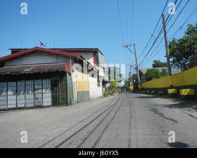 04099 Tabang Chapel Guiguinto San Francisco, Bulacan Municipal Road  48 Stock Photo