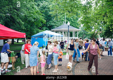 Indiana Chesterton,Thomas Centennial Park,Bark in the Park,dog dogs,family families parent parents child children,Festival,festivals,celebration,fair, Stock Photo