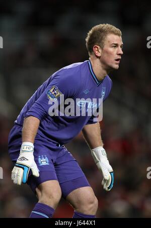 JOE HART MANCHESTER CITY FC LONDON ENGLAND UK 13 January 2013 Stock Photo