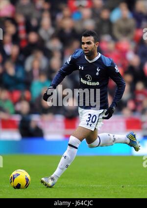 SANDRO TOTTENHAM HOTSPUR FC STADIUM OF LIGHT SUNDERLAND ENGLAND 29 December 2012 Stock Photo