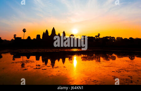 Stock Photo - Ankor Wat, photo taken at sunrise Stock Photo