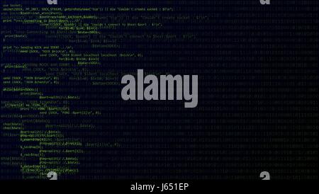 Abstract background with program code. Vector illustration Stock Vector