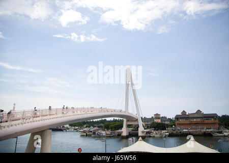 Taiwan fisherman's Wharf Stock Photo