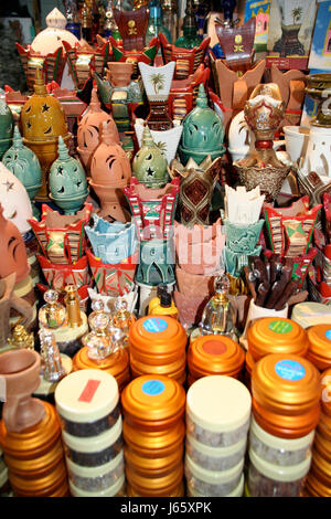 Frankincense and bukhoor, Muttrah Souk, Muscat, Oman Stock Photo