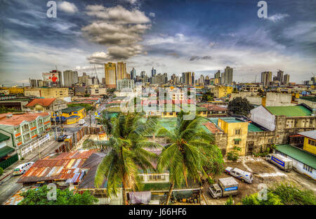 HDR photo of Manila, Philippines. Stock Photo