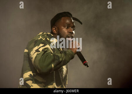 Ghetts performing on the YouTube presents stage at the Great Escape ...