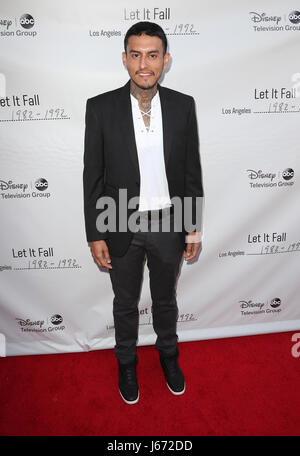 Premiere of 'Let It Fall: Los Angeles 1982-1992' at California African American Museum - Arrivals  Featuring: Richard Cabral Where: Los Angeles, California, United States When: 18 Apr 2017 Credit: FayesVision/WENN.com Stock Photo