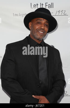 Premiere of 'Let It Fall: Los Angeles 1982-1992' at California African American Museum - Arrivals  Featuring: Donnell Alexander Where: Los Angeles, California, United States When: 18 Apr 2017 Credit: FayesVision/WENN.com Stock Photo