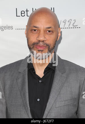 Premiere of 'Let It Fall: Los Angeles 1982-1992' at California African American Museum - Arrivals  Featuring: John Ridley Where: Los Angeles, California, United States When: 18 Apr 2017 Credit: FayesVision/WENN.com Stock Photo