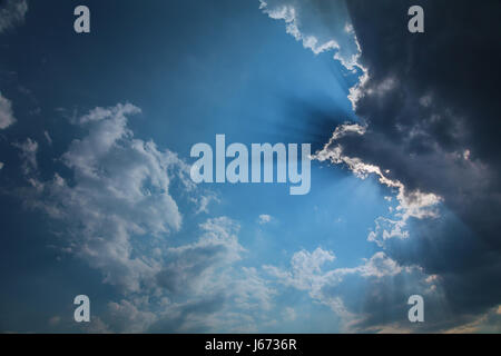 Nice white cloud on the sky vast blue sky and clouds sky Stock Photo