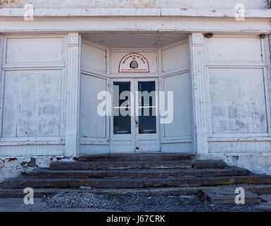An old, abandoned ZCMI in Glenwood, Utah. The ZCMI, founded by Brigham Young, was the first department store in  the United States. Stock Photo
