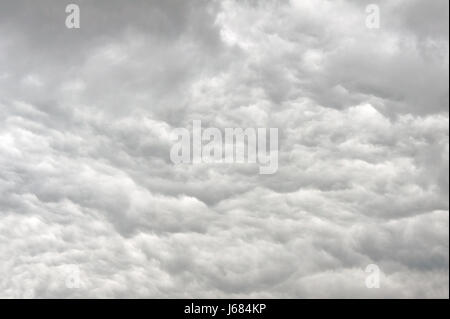 Dark gray clouds Stock Photo