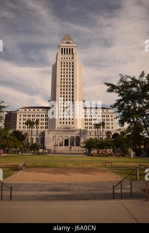Civic Center in Los Angeles Stock Photo