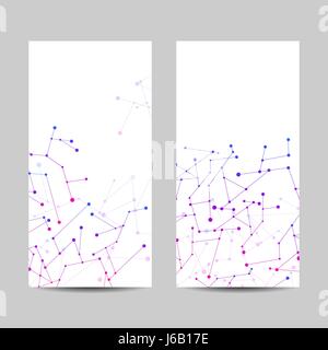 Set of vertical banners Stock Vector