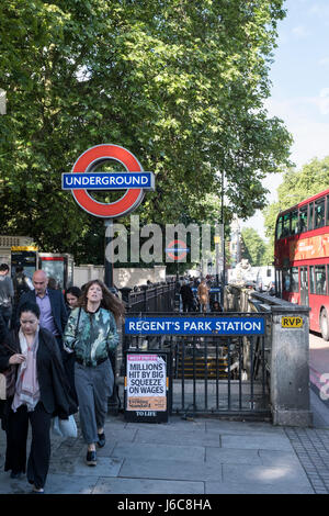 Regent's Park station Stock Photo