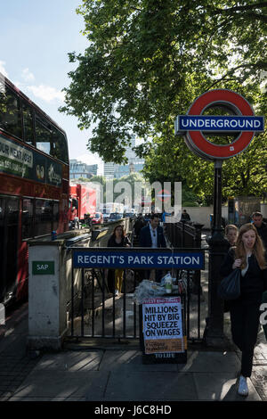 Regent's Park station Stock Photo