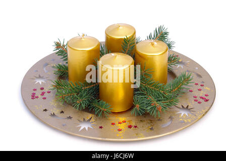 adventsgesteck - advent wreath 25 Stock Photo