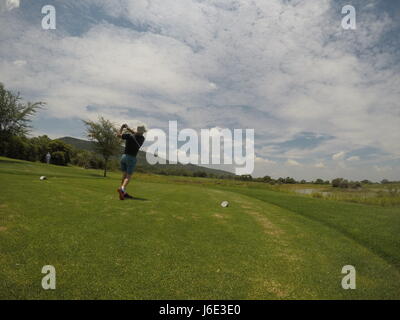 Golf at Euphoria Golf Estate Stock Photo