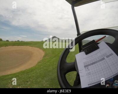 Golf at Euphoria Golf Estate Stock Photo