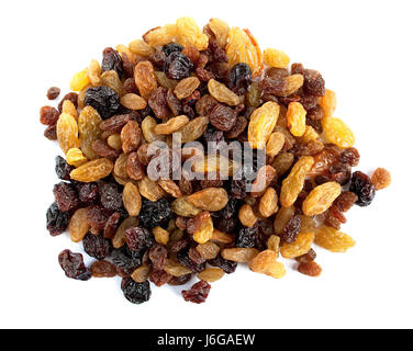 fruit diet dried raisins nutrition prune sultana healthy food aliment health Stock Photo