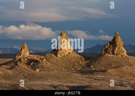 Trona Pinnacles are an unusual geological feature in the California Desert National Conservation Area
