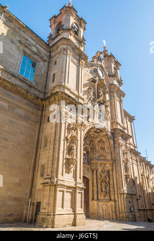 Basilica in San Sebastian Basque Spain Stock Photo