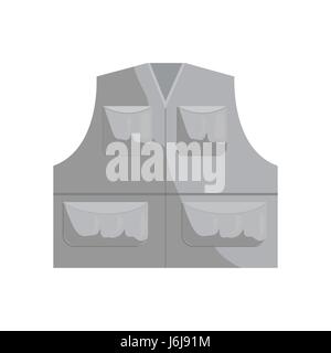 Hunter vest icon, black monochrome style Stock Vector Image & Art - Alamy