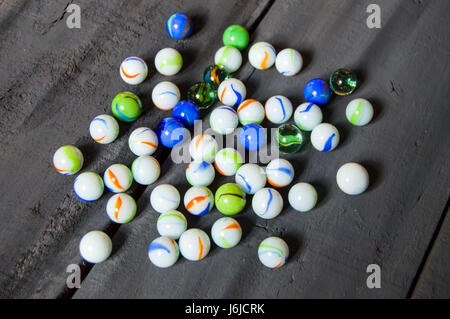 Would you like to play a marble? Colorful colorful marbles, marble and marble paintings, beautiful marble paintings Stock Photo