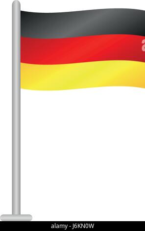 Flag of germany Stock Vector