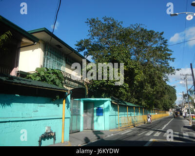 08259 Punta Santa Ana Manila Barangays Schoos Felix Y. Manalo Street  04 Stock Photo