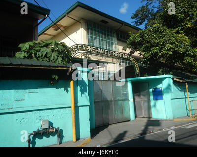 08259 Punta Santa Ana Manila Barangays Schoos Felix Y. Manalo Street  07 Stock Photo