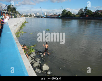 08362 Punta Santa Ana Linear Park Pasig River Pandacan Beata Manila  09 Stock Photo