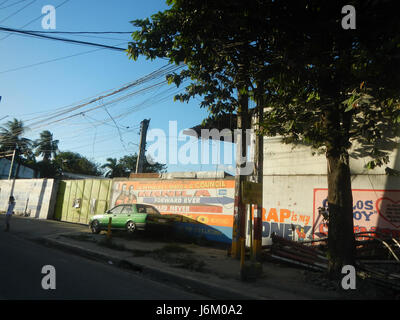 08868 Nagtahan Link Bridge 21 Flyover Railway PNR Beata Pandacan Manila Stock Photo