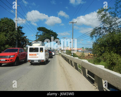 09856 Maasim 1 Bridge Maharlika Highway Galas-Maasim San Rafael Bulacan Stock Photo