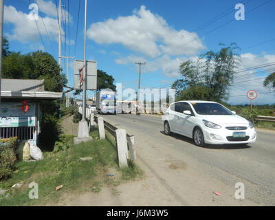 09856 Maasim 6 Bridge Maharlika Highway Galas-Maasim San Rafael Bulacan Stock Photo