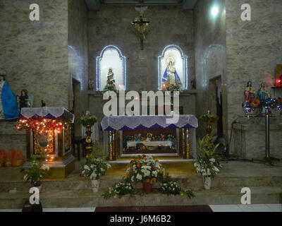 0920 Our Lady of the Holy Rosary Chapel Talacsan, San Rafael, Bulacan  04 Stock Photo