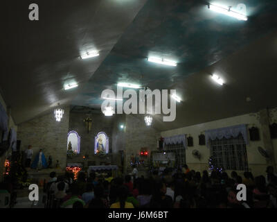 0920 Our Lady of the Holy Rosary Chapel Talacsan, San Rafael, Bulacan  24 Stock Photo