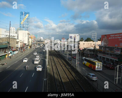 0866JfC. Jose Footbridge EDSA Malibay Barangays Pasay City  03 Stock Photo