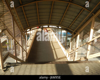 0866JfC. Jose Footbridge EDSA Malibay Barangays Pasay City  07 Stock Photo