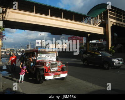 0866JfC. Jose Footbridge EDSA Malibay Barangays Pasay City  23 Stock Photo