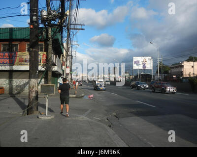 0901JfC. Jose Footbridge EDSA Malibay Barangays Cabrera Pasay City  08 Stock Photo