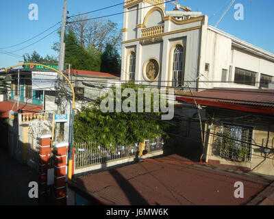 09839 San Joaquin Chapel Bambang Bridge Pasig City River  09 Stock Photo