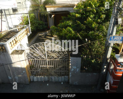 09839 San Joaquin Chapel Bambang Bridge Pasig City River  12 Stock Photo