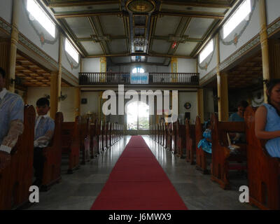 09170 Interior of the Immaculate Conception Parish Church Pandi, Bulacan  28 Stock Photo