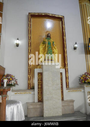 09170 Interior of the Immaculate Conception Parish Church Pandi, Bulacan  30 Stock Photo