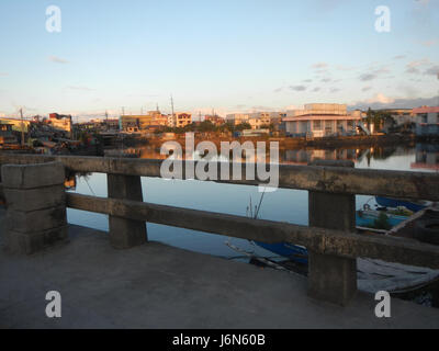 07806 Urban Deca Homes Estero de Vitas Pumping Station Barangays Bridge Tondo Manila  09 Stock Photo